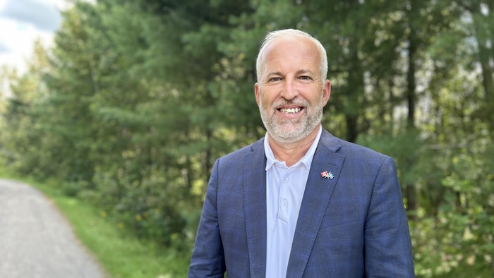 Le candidat du Parti libéral du Canada, Daniel Gobeil.