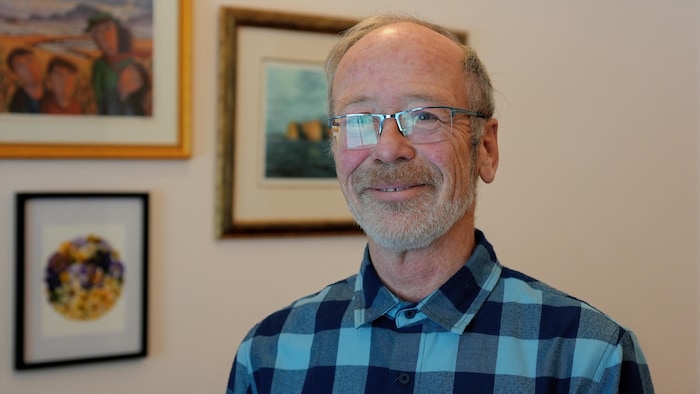 Daniel Leboeuf, maire de Percé.