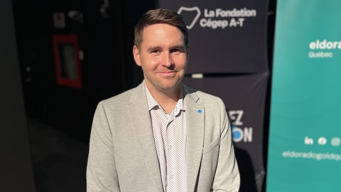 Dany Mercier, directeur général du Cégep de l'Abitibi-Témiscamingue.