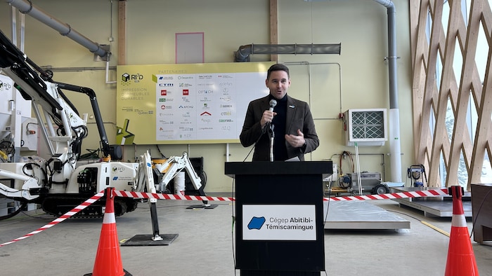 Dany Mercier, directeur général du Cégep de l'Abitibi-Témiscamingue