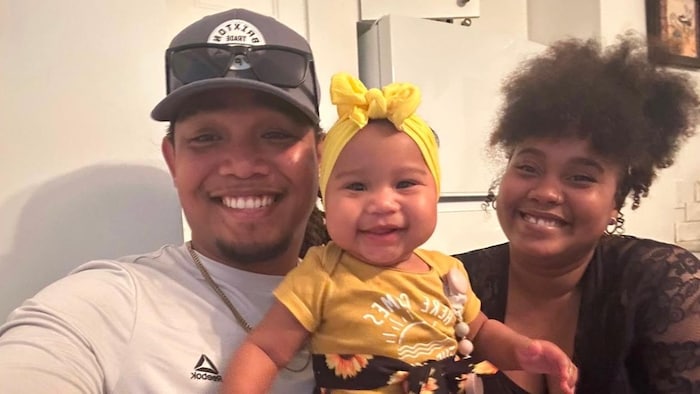 L’homme originaire de l’Île Maurice et sa conjointe, Kalina Rinolf, ont accueilli leur premier enfant à Val-d’Or en décembre dernier.
