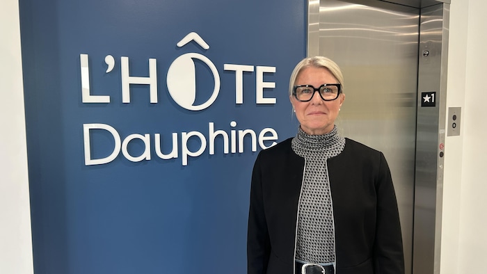 La directrice générale de La Dauphine, Sylvie Martineau