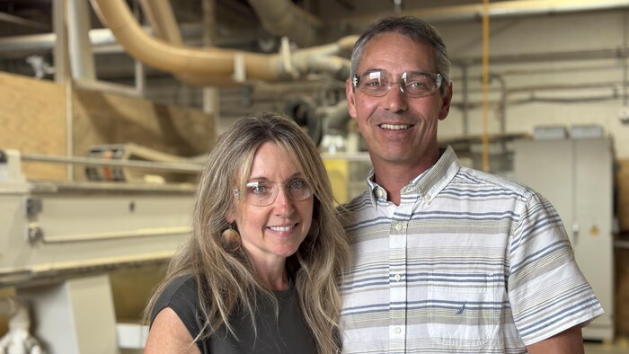 Portrait de Dave et Julie Laforce. 