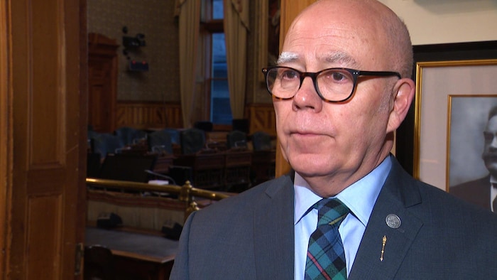 David Coon interviewé.
