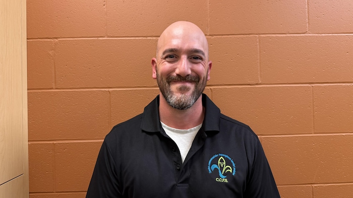 David Lauzier, coordonnateur de la programmation au Centre communautaire francophone de Sarnia.