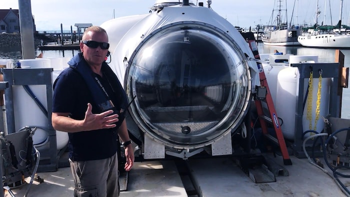David Lochridge, ingénieur ,a été directeur des opérations marines chez OceanGate.