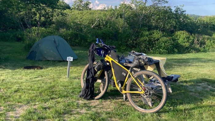 Le vélo de David Savard.