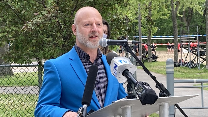 David Weiser, candidat pour Équipe Marie-Josée Savard dans le Plateau