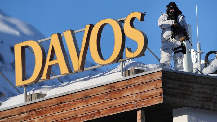 Le centre des congrès de Davos, où se déroule le Forum économique.