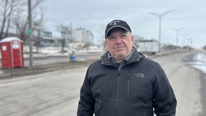Stéphane Arsenault, président du Syndicat des débardeurs du port de Québec.