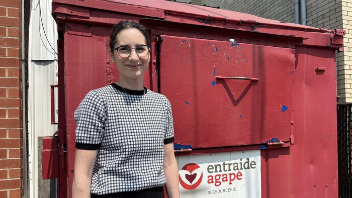 Geneviève Beaubien, directrice des communications de l'organisme Entraide Agapè.