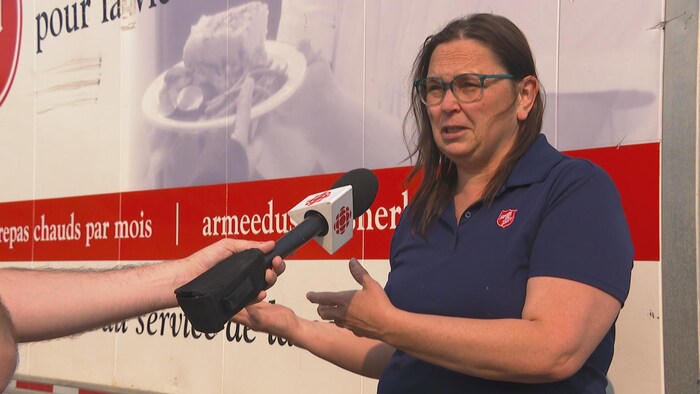 Anne-Marie Provençal, directrice des services communautaires de l’Armée du Salut Québec.