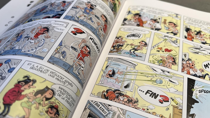 Le nouvel album de Gaston Lagaffe.