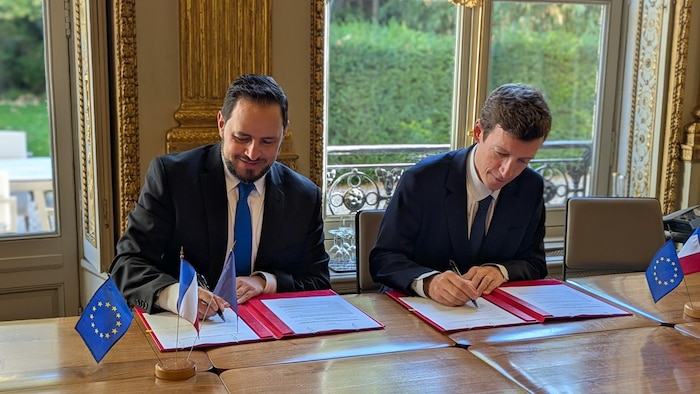 Demetrios Nicolaides et Édouard Geffray.