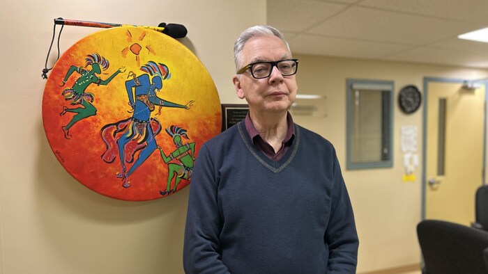 Photo de Denis Constantineau, directeur général dans les locaux du CSCGS.