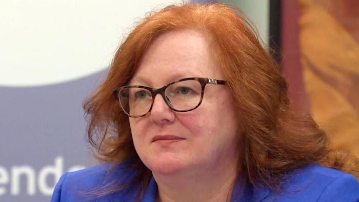 Denise Hanrahan en entrevue.