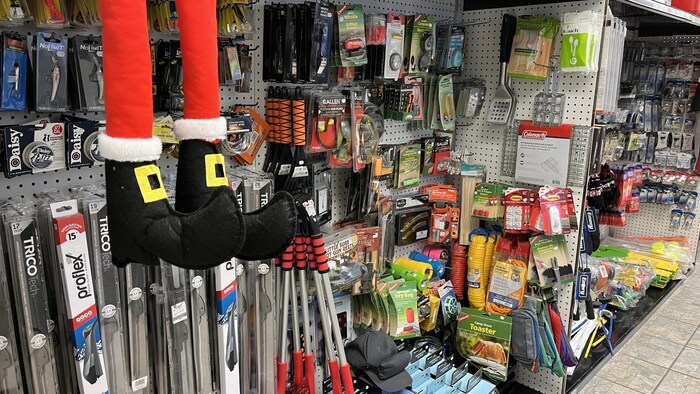 Des produits vendus dans un magasin.