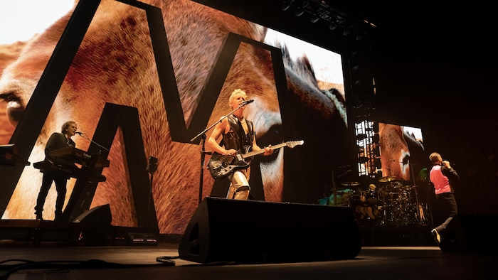 Depeche Mode sur scène à Montréal. 