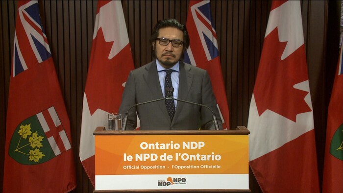 le député néo-démocrate Sol Mamakwa.