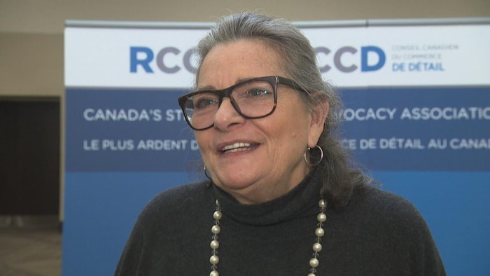 Diane Brisebois en entrevue.