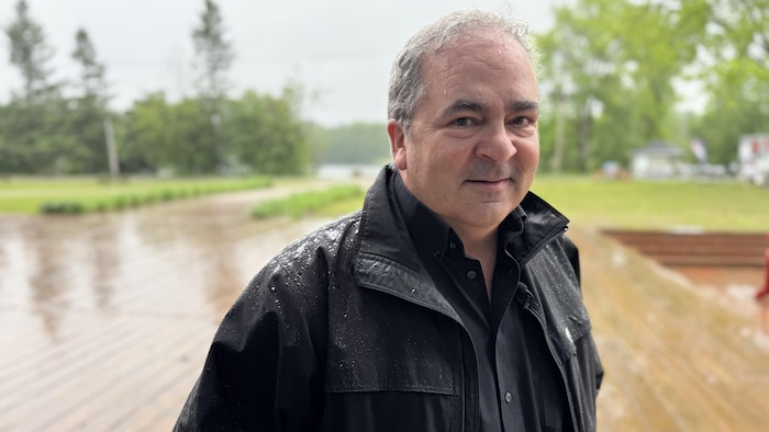 Le PDG de la Fédération des pourvoiries du Québec, Dominic Dugré.