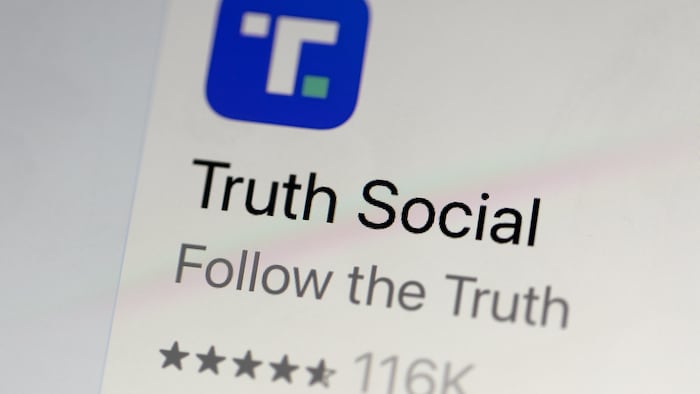 L'icône de Truth Social.