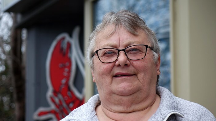 La gérante de la poissonnerie Seafood Shop, Doreen Taylor.