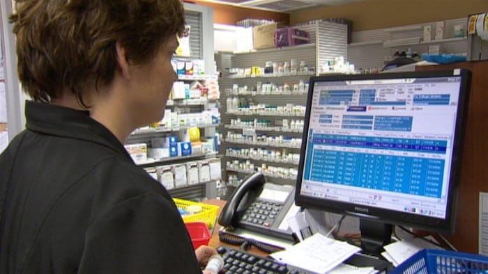 Un dossier médical informatisé.