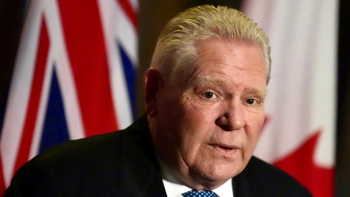 Le premier ministre Doug Ford à Queen's Park le 10 février 2026. 