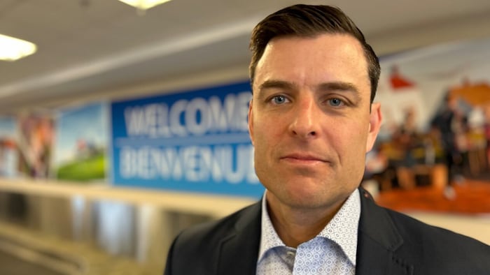 Le PDG de l'aéroport de Charlottetown, Doug Newson. 