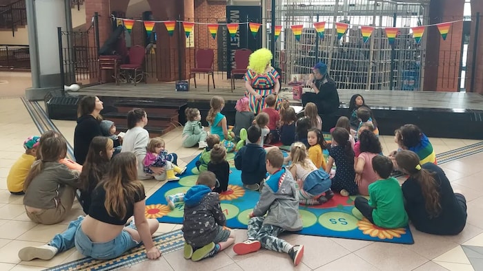 Alex Saunders, also known as Justin Toodeep, helps host a drag storytime with the Saint John Free Public Library on June 5. (Supplied by Alex Saunders)