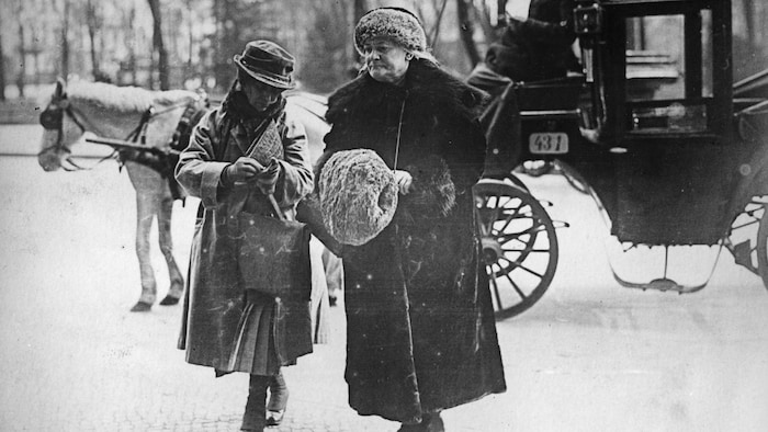 Photo d'archives de Clara Zetkin.