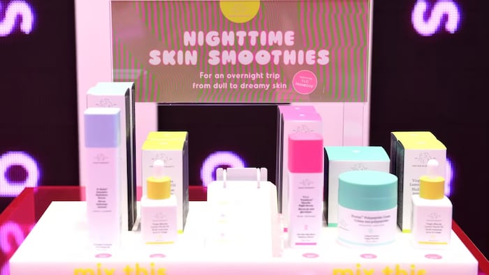 Experts say Drunk Elephant, seen here in a 2019 photo taken in New York City, is especially popular with Gen Alpha. 