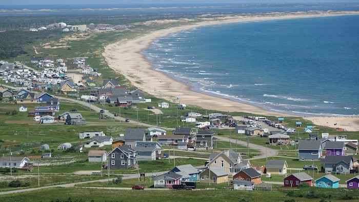 La plage de la Dune-du-Sud à Havre-aux-Maisons, aux Îles-de-la-Madeleine