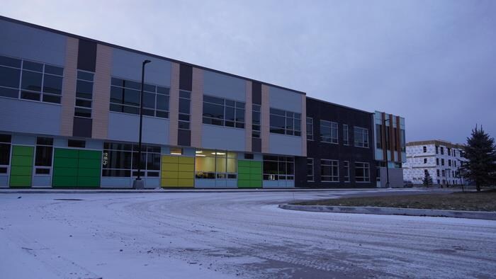 Une école.