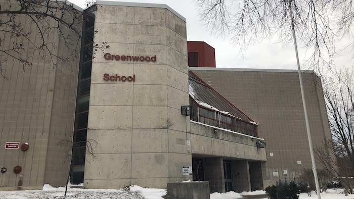 L'ancienne école secondaire Greenwood.