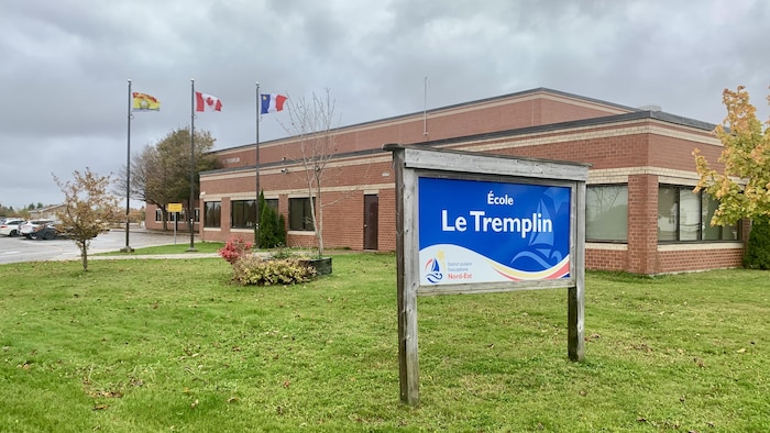 Une école à Tracadie.