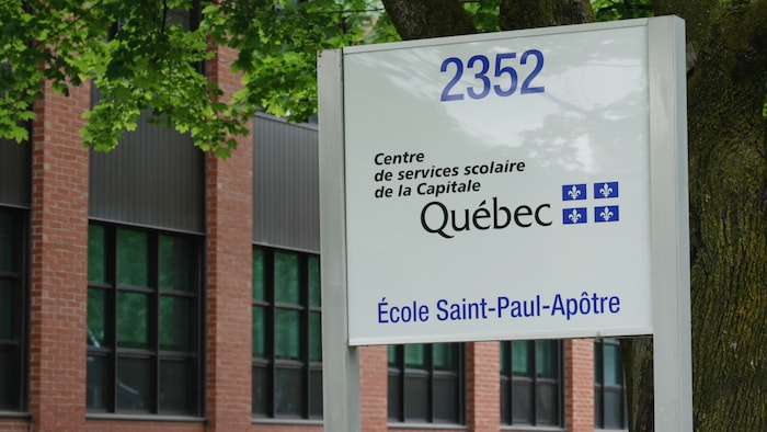 L'école primaire Saint-Paul-Apôtre, dans le quartier Limoilou.