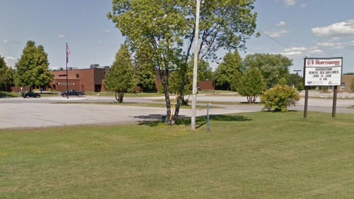 L'école secondaire Northern Secondary School de Sturgeon Falls, à Nipissing Ouest.