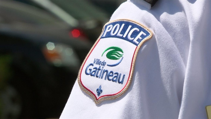 L'écusson du Service de police de la Ville de Gatineau (SPVG).