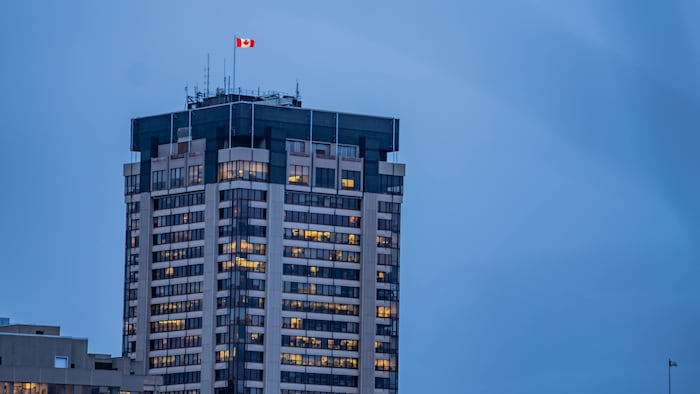 Tour de la Place du Portage, à Gatineau. 