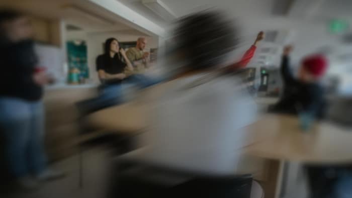 Des jeunes à val-du-lac.