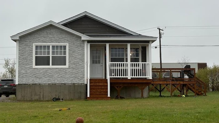 Une maison résidentielle.