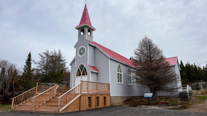 L'église de Baie-Johan-Beetz. 