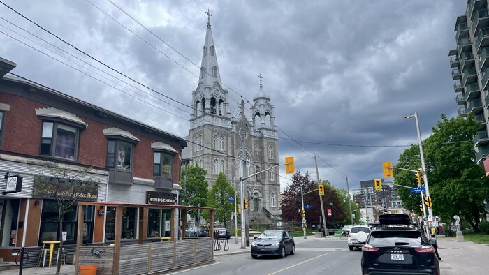 L'église Saint-François d'Assise, dans le quartier Hintonburg d'Ottawa.