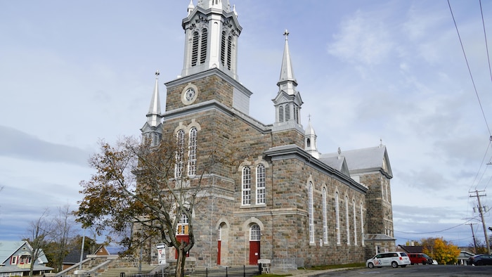 L'église Saint-François-Xavier de Rivière-du-Loup.