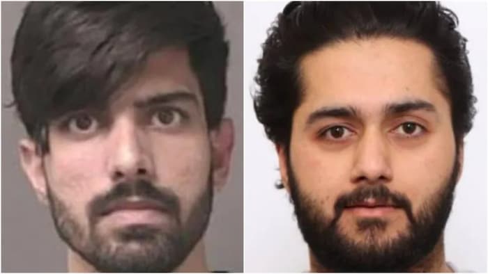 York Regional Police have arrested and charged 23-year-old Riyasat Singh, left, and 24-year-old Harshdeep Binner, right. (York Regional Police).