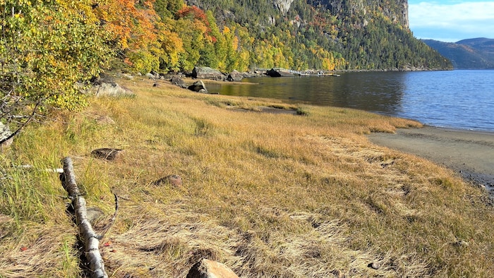 L'embouchure de la rivière Éternité.