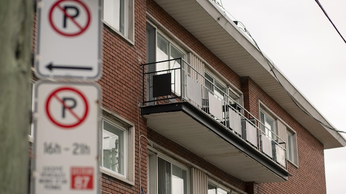 La façade de l'immeuble de 15 logements.