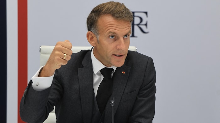 Le président français, Emmanuel Macron.